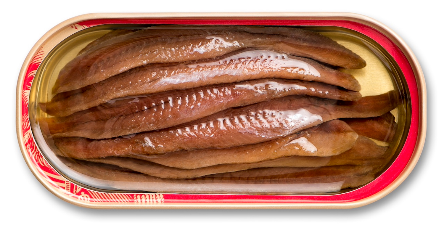 slide 2 of 2, King Oscar Wild Caught Anchovy Fillets in Olive Oil - 2 oz, 2 oz