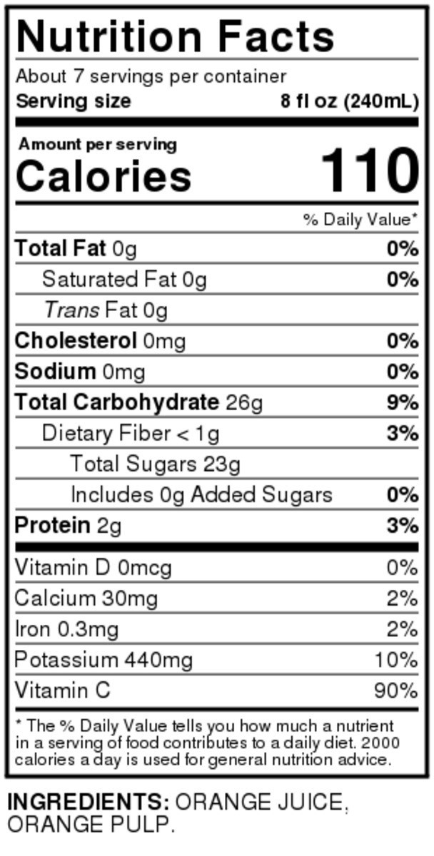 slide 3 of 9, Food Club 100% Premium Grove Style Orange Juice - 52 fl oz, 52 fl oz