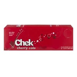Chek Cherry Cola - 12 ct; 12 oz