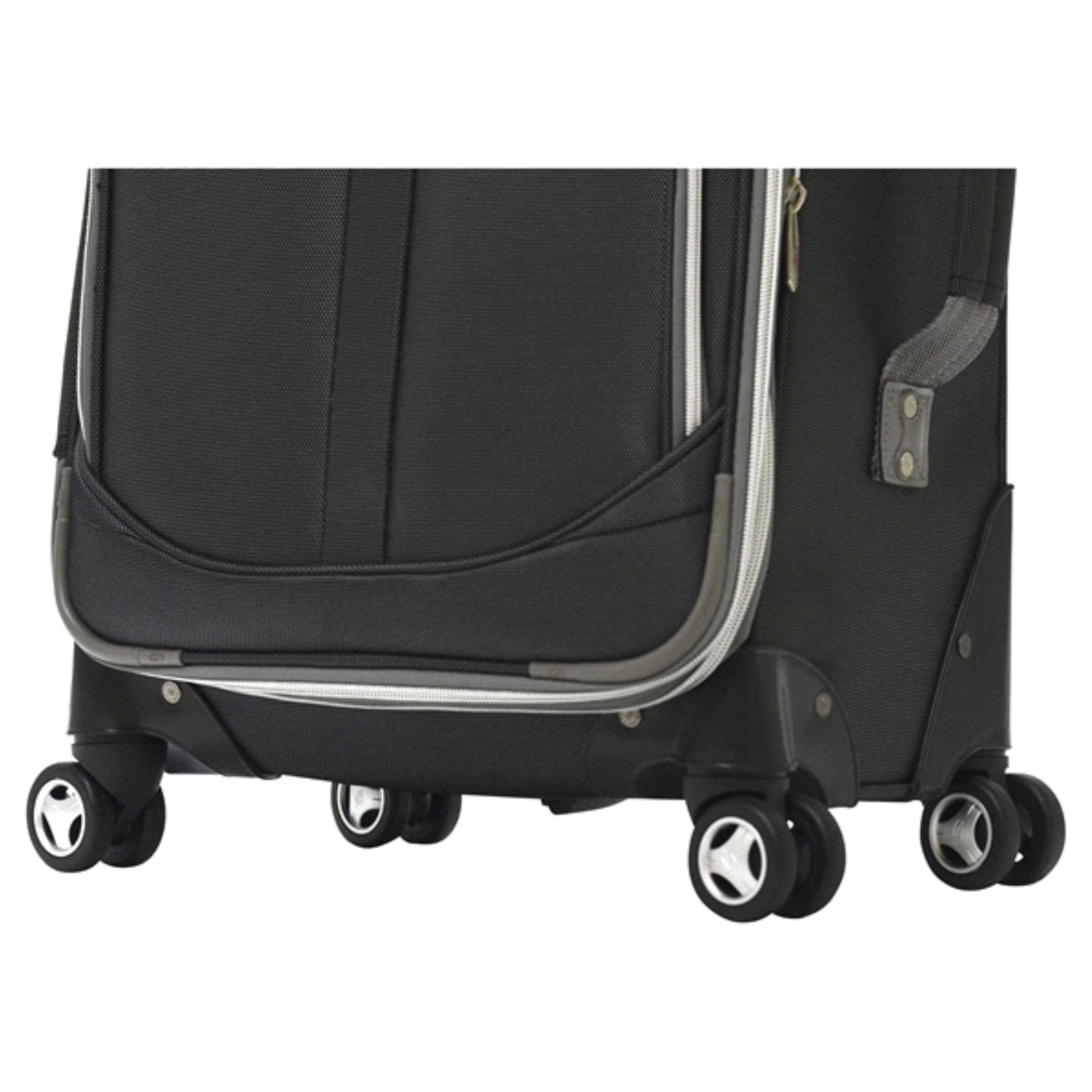 slide 4 of 5, Olympia Tuscany 25-Inch Spinner Rolling Case - Black, 16 in x 9 in x 25 in