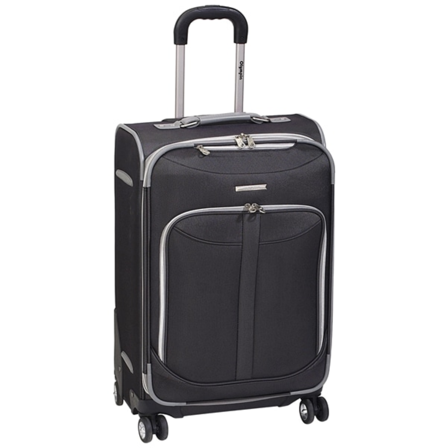 slide 5 of 5, Olympia Tuscany 25-Inch Spinner Rolling Case - Black, 16 in x 9 in x 25 in
