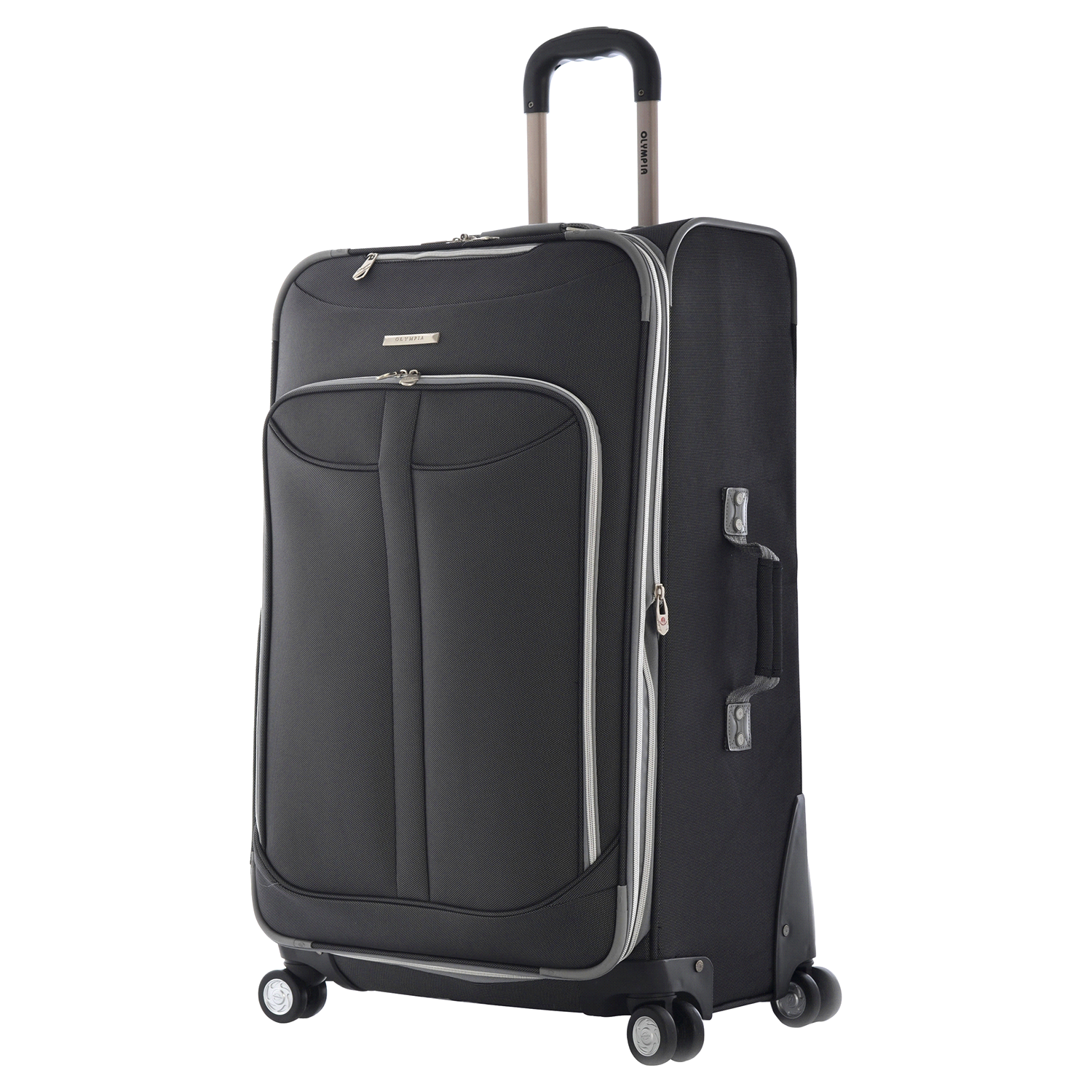 slide 1 of 3, Olympia Tuscany Spinner Upright Luggage, 18 in x 10 in x 30 in