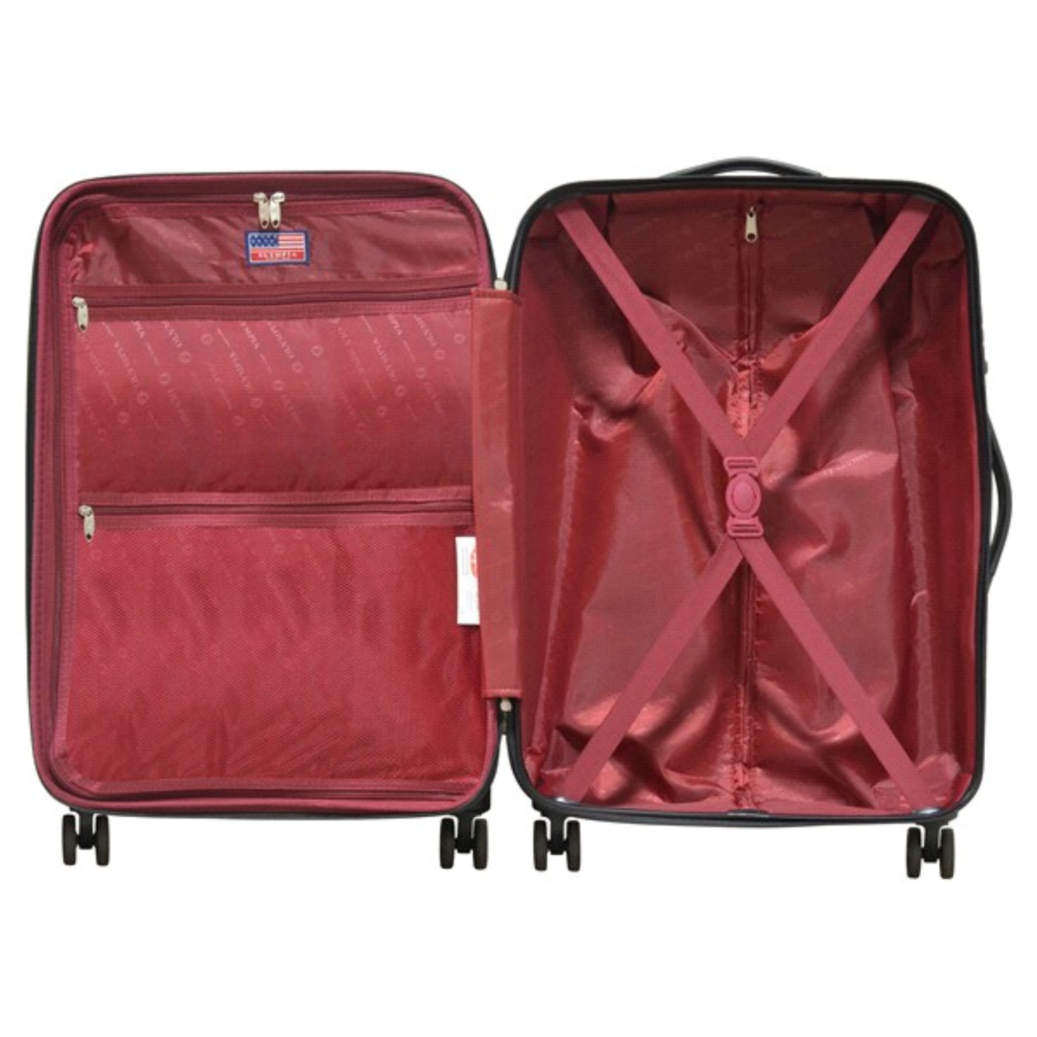 slide 5 of 7, Olympia Aerolite 21 Carry-On Luggage Gray, 1 ct