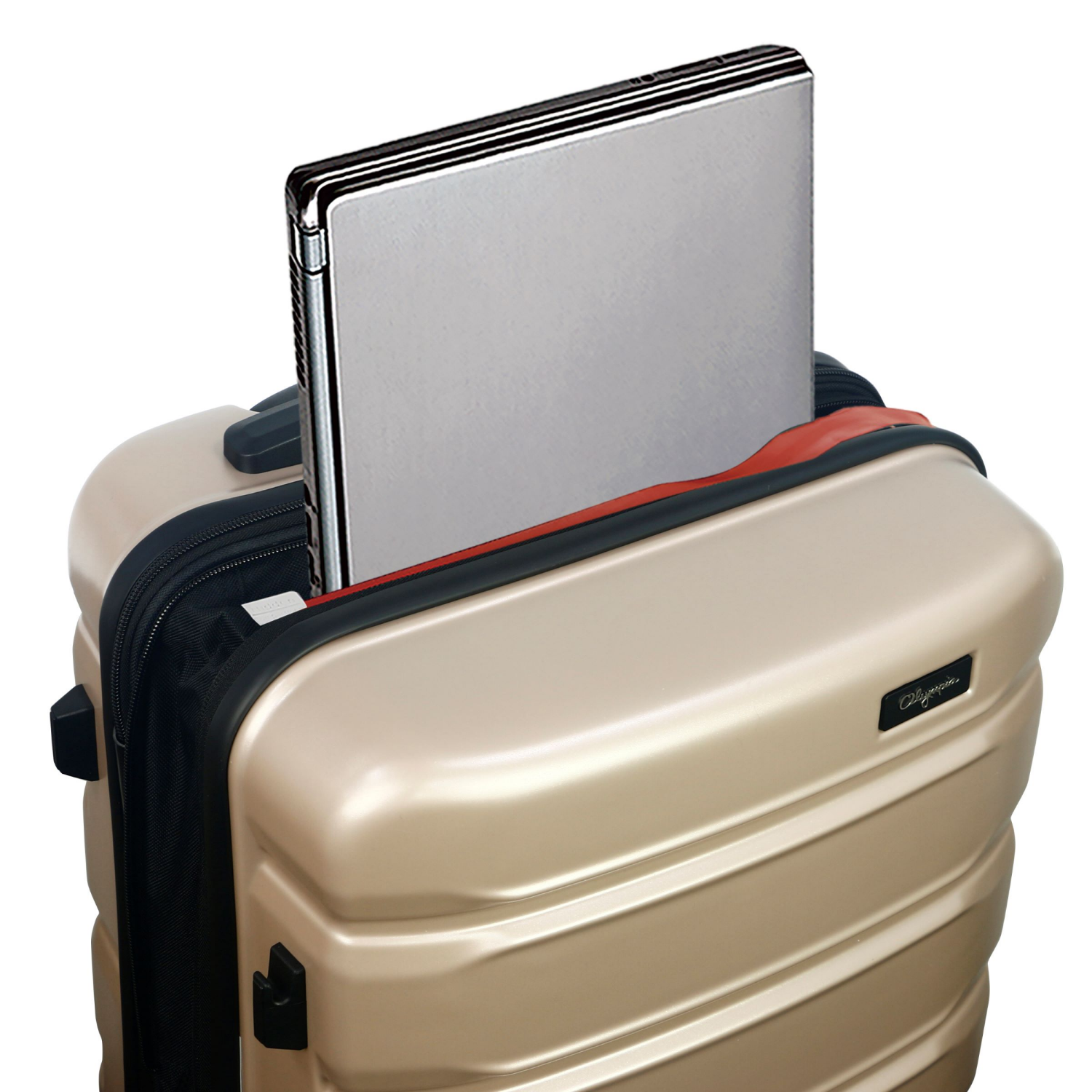 slide 7 of 8, Olympia Raptor 21 in Carry-On Luggage, Mushroom, 21 in