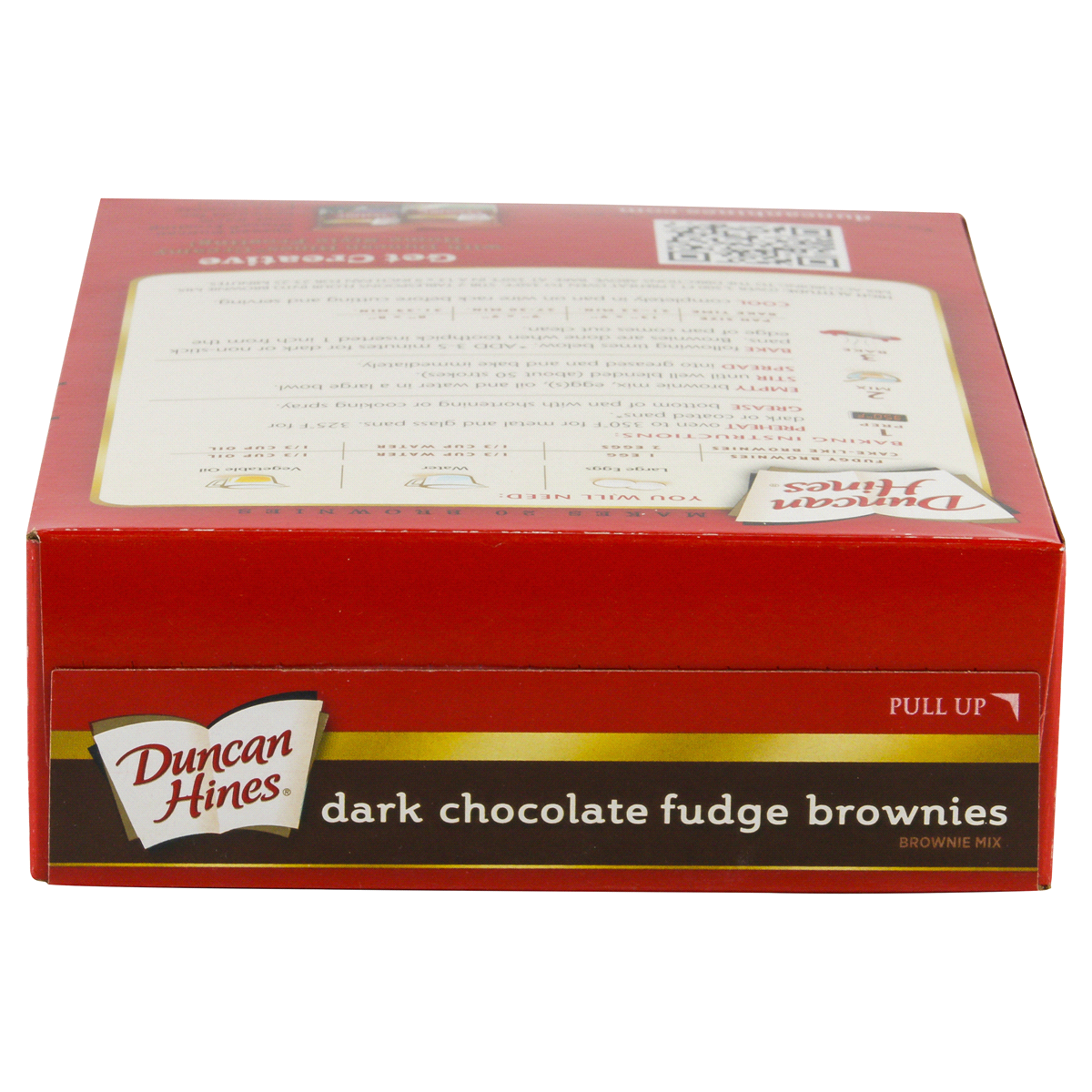 slide 6 of 6, Duncan Hines Dark Chocolate Fudge Brownie Mix, 18.2 oz