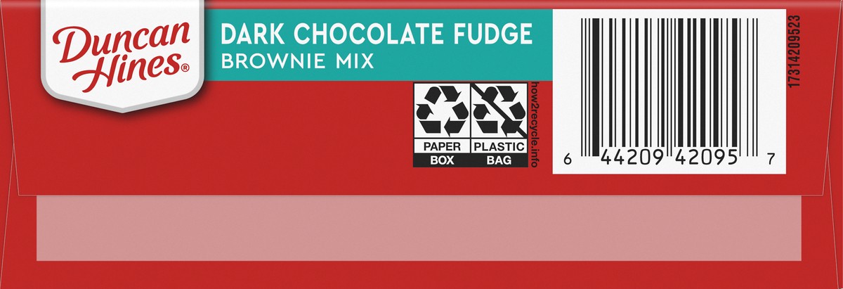 slide 11 of 13, Duncan Hines Family Size Dark Chocolate Fudge Brownie Mix 18.2 oz, 18.2 oz