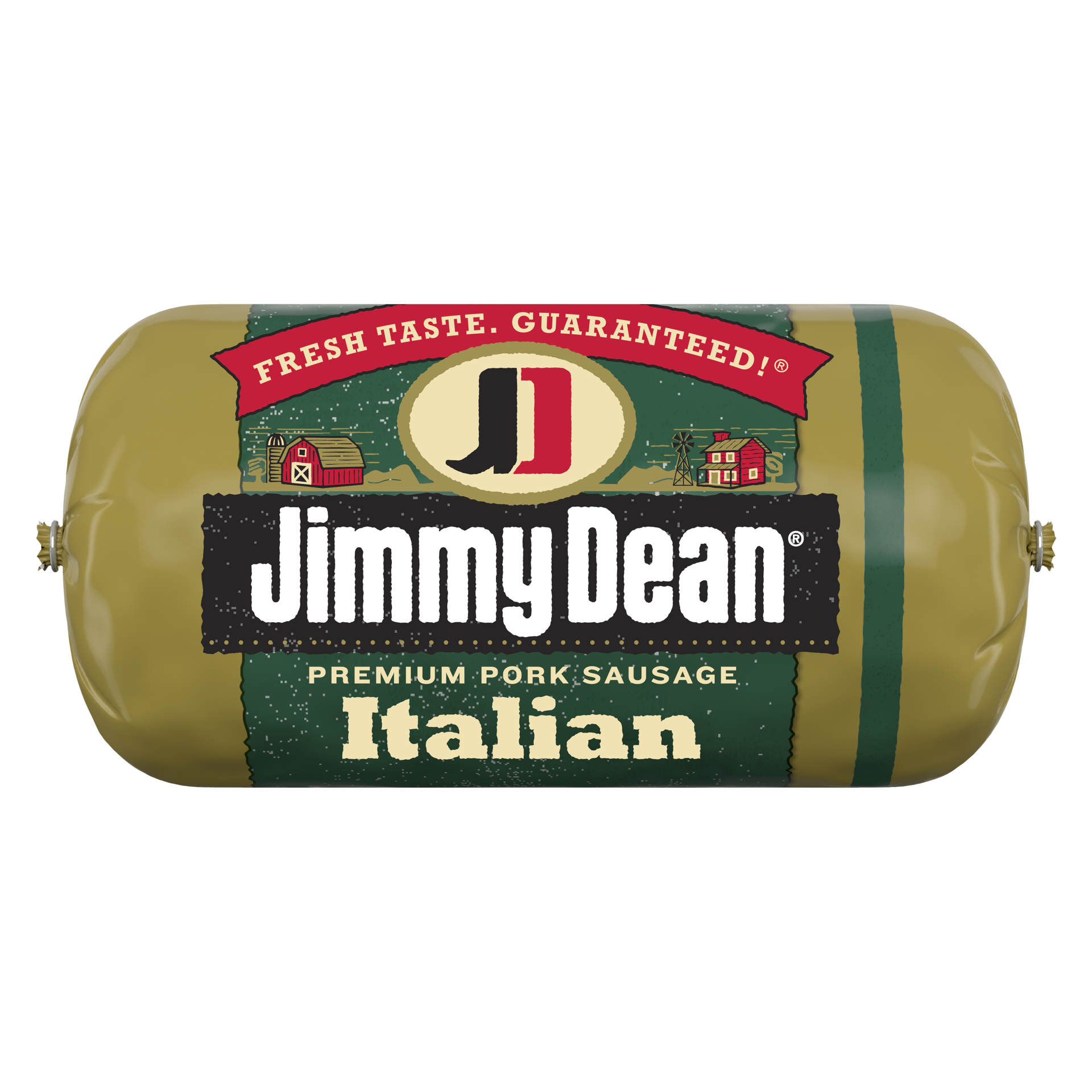 slide 1 of 10, Jimmy Dean Premium Pork Italian Breakfast Sausage Roll, 16 oz, 453.59 g