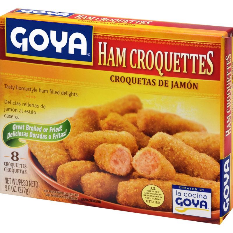 slide 3 of 4, Goya Frozen Ham Croquetes - 9.6oz, 9.6 oz