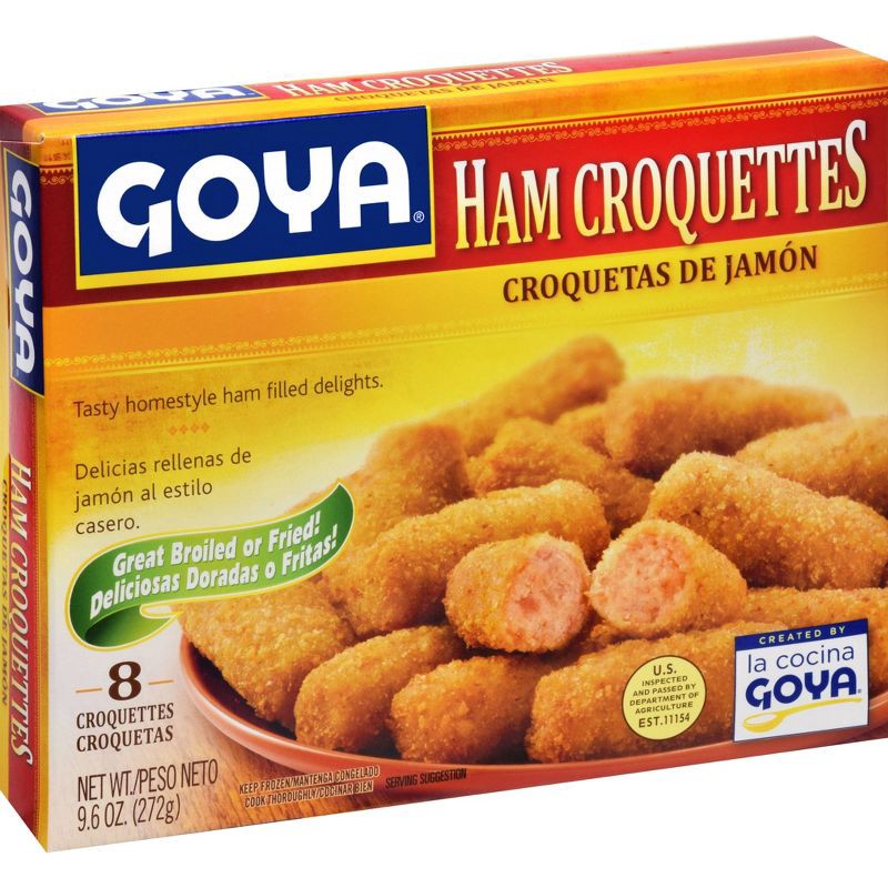 slide 4 of 4, Goya Frozen Ham Croquetes - 9.6oz, 9.6 oz