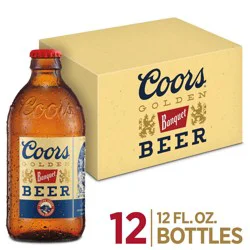 Coors Banquet Lager Beer - 12pk/12 fl oz Bottles