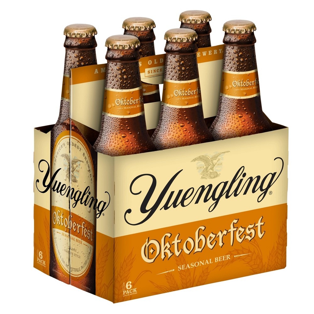slide 2 of 2, Yuengling Oktoberfest Beer - 6pk/12 fl oz Bottles, 6 ct; 12 fl oz