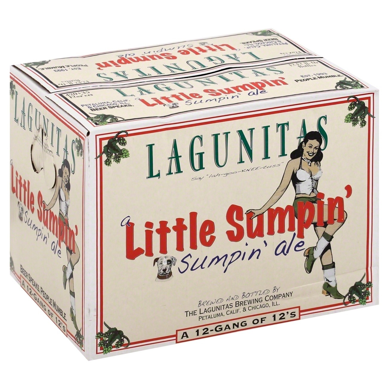 slide 1 of 4, Lagunitas Little Sumpin' Sumpin' Ale Beer - 12pk/12 fl oz Bottles, 12 ct; 12 fl oz
