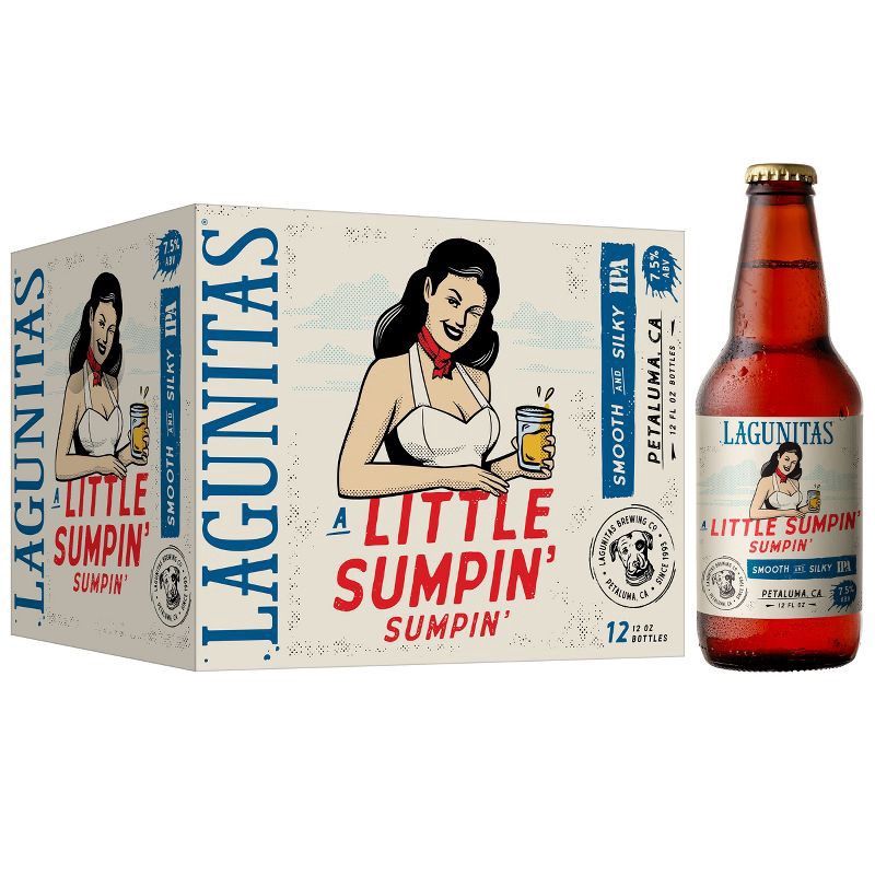 slide 1 of 5, Lagunitas Little Sumpin' Sumpin' Ale Beer - 12pk/12 fl oz Bottles, 12 ct; 12 fl oz