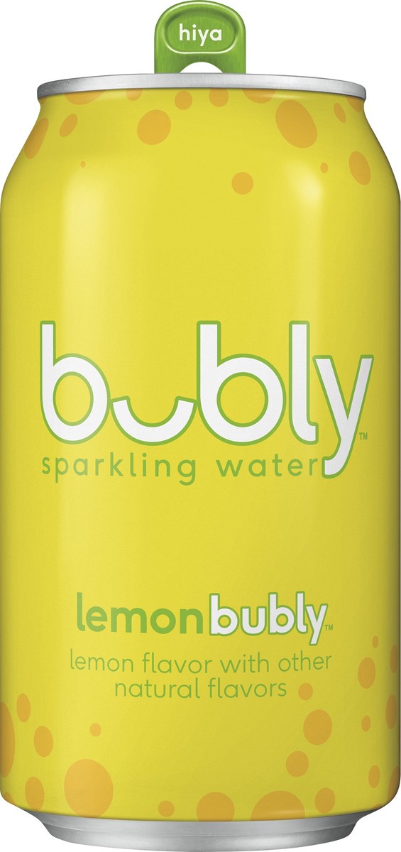 slide 2 of 4, bubly Lemon Sparkling Water 12 oz, 12 oz