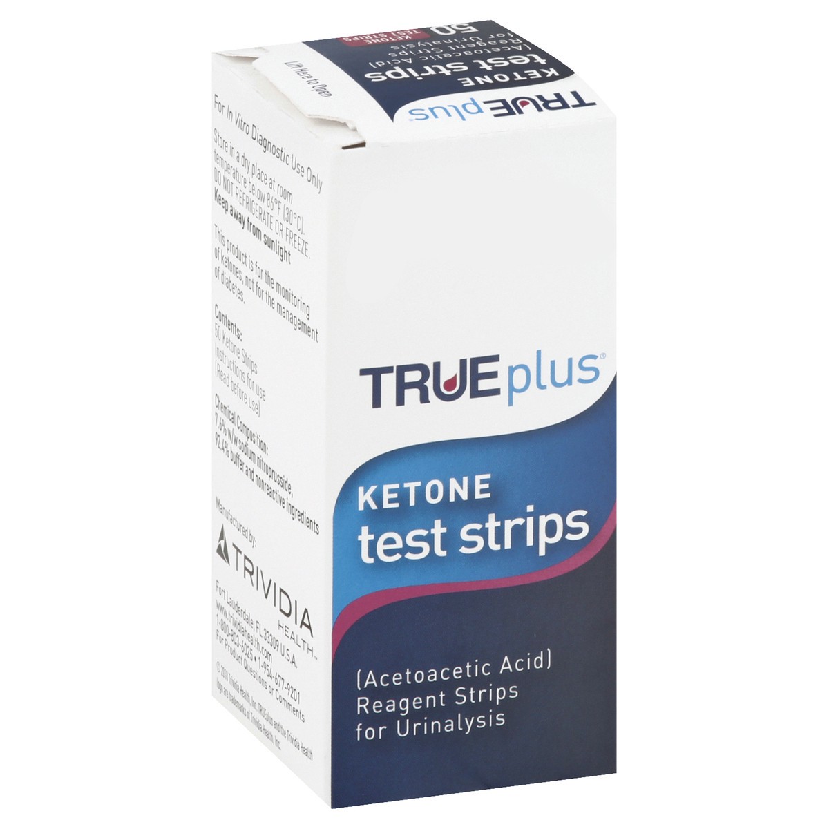 slide 5 of 8, TRUEplus DOCS Drug True Plus Ketone Stips, 1 ct