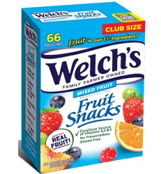Welch's Fruit Snacks, Mixed Fruit