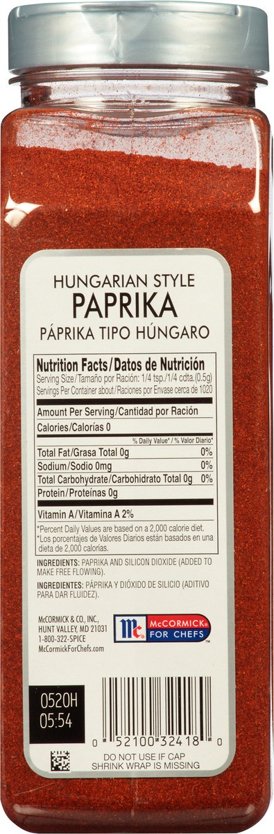 slide 6 of 14, McCormick Culinary Hungarian Style Paprika, 18 oz, 18 oz