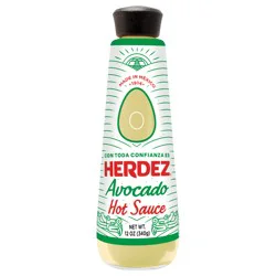 Herdez Avocado Hot Sauce 12 oz. Bottle