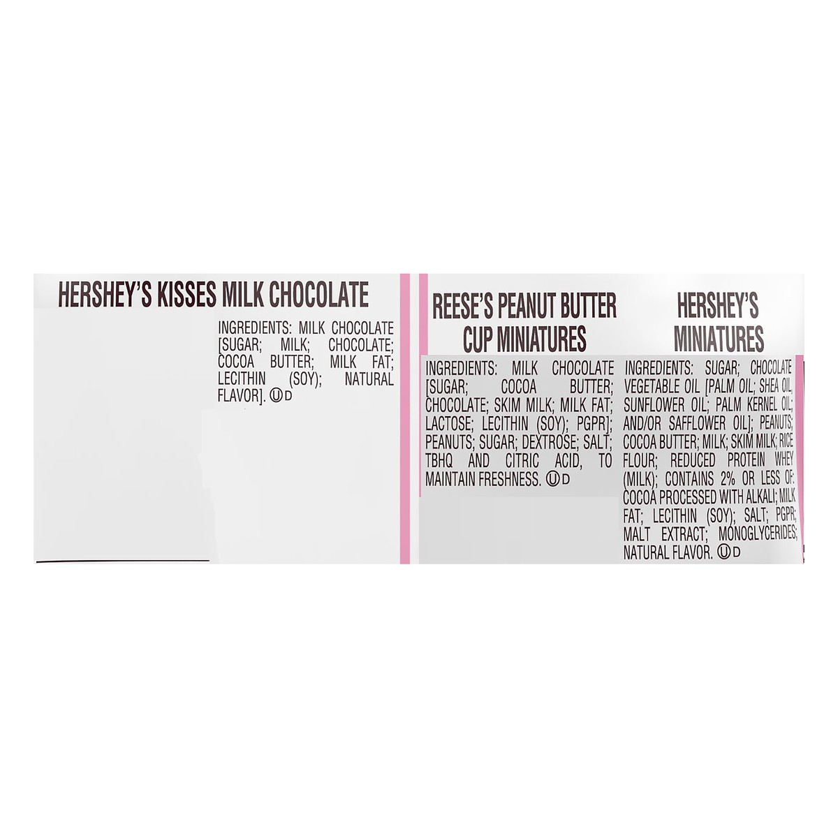 slide 7 of 8, Hershey's Valentine Kisses/Minis/Pb Cups, 25 oz