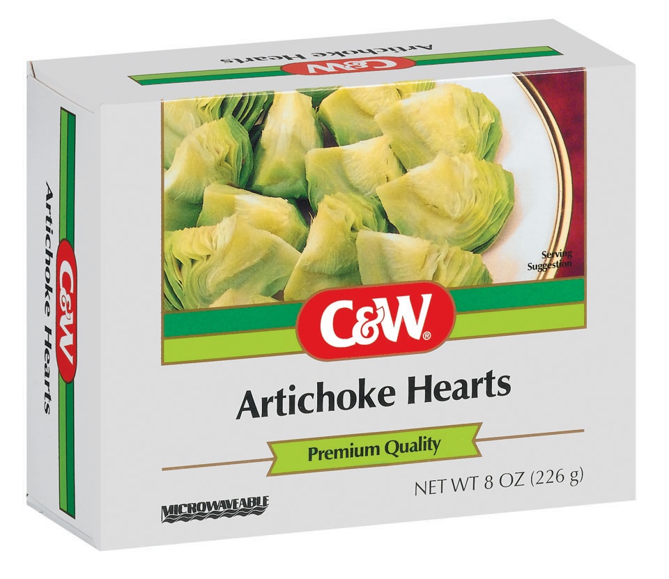 slide 1 of 1, Birds Eye C&W Premium Vegetables Artichoke Hearts, 8 oz