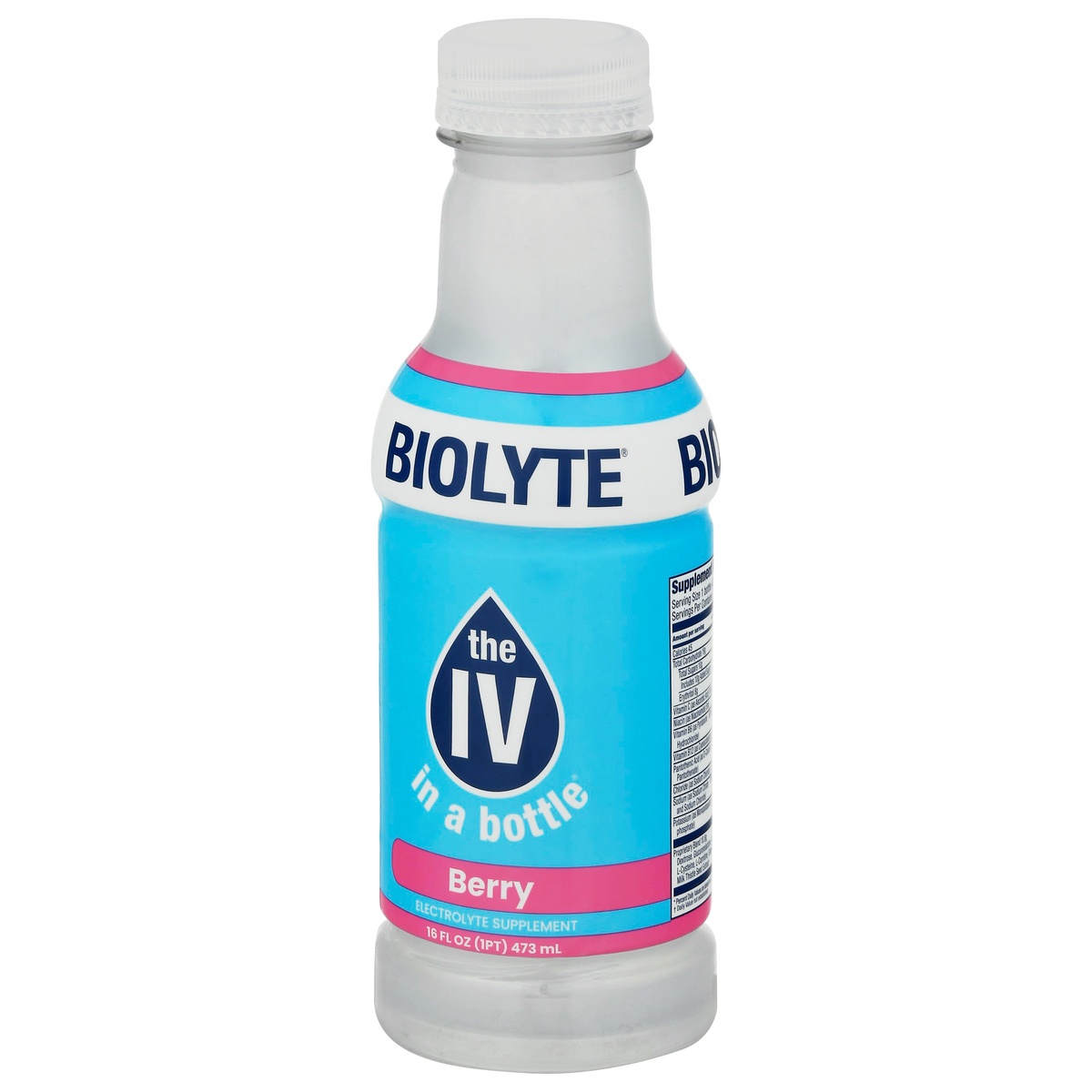 slide 3 of 10, Biolyte Berry Flavored Electrolyte Rehydration Beverage, 16 oz