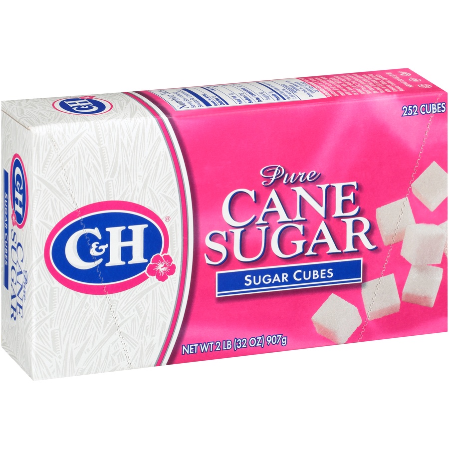 slide 2 of 8, C&H Pure Cane Sugar Cubes, 2 lb