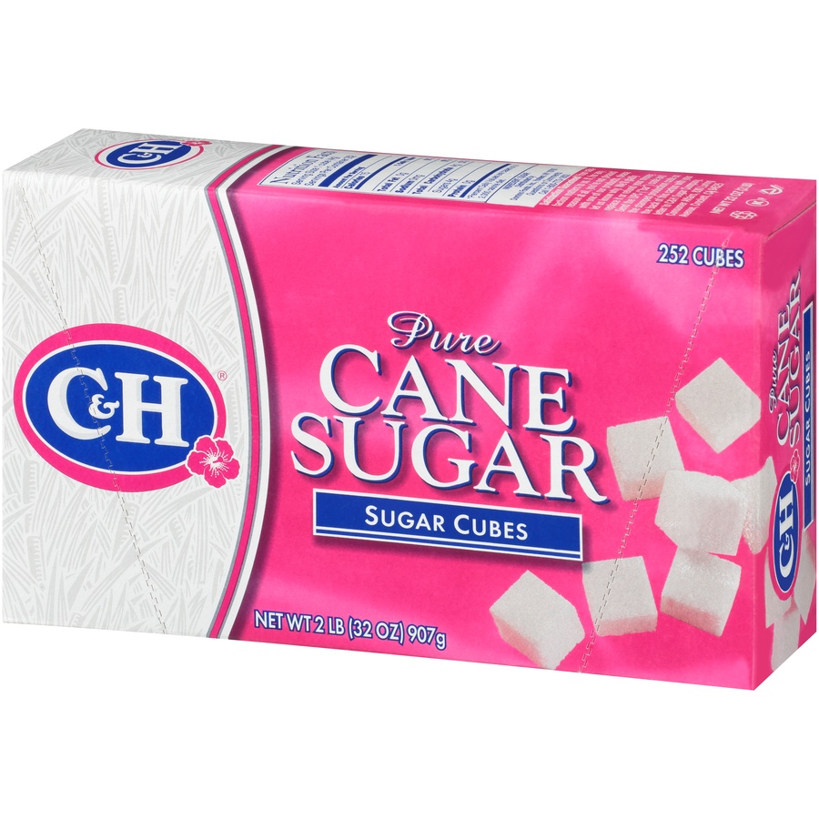 slide 3 of 8, C&H Pure Cane Sugar Cubes, 2 lb