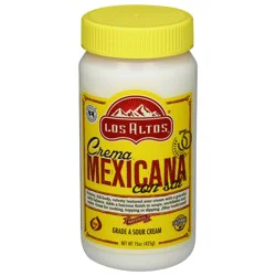 Los Altos Mexicana Sour Cream 15 oz