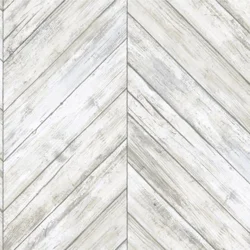 Herringbone Woodboards Peel & Stick Wallpaper
