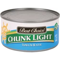 Best Choice Chunk Light Tuna in Water