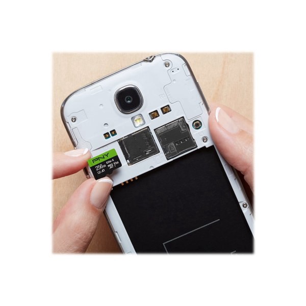 slide 5 of 10, PNY Elite-X Class 10 U3 V30 Microsdxc Flash Memory Card, 256Gb, 1 ct