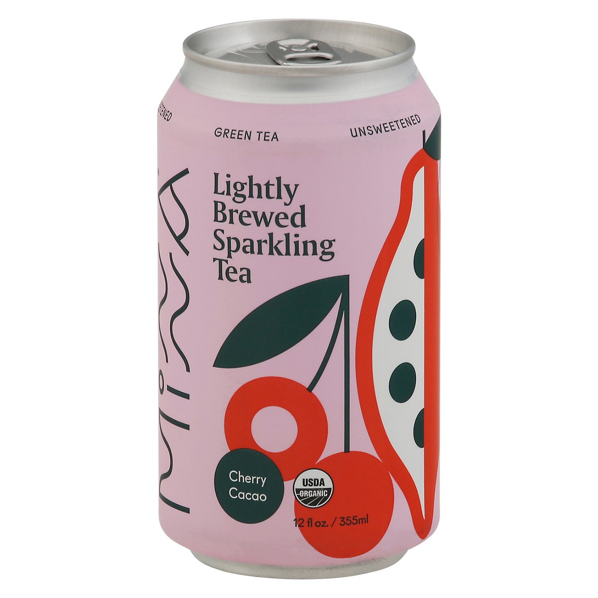 slide 5 of 11, Minna Lightly Brewed Organic Cherry Cacao Sparkling Tea - 12 fl oz, 12 fl oz