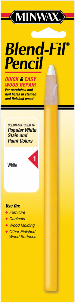 slide 1 of 1, Minwax Blend-Fil Pencil - White, 1 ct