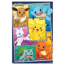 Trends Pokemon Group Collage Poster, 22.375 in x 34 in