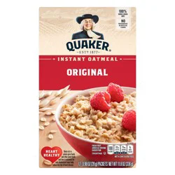 Quaker Regular Instant Oats Hot Cereal