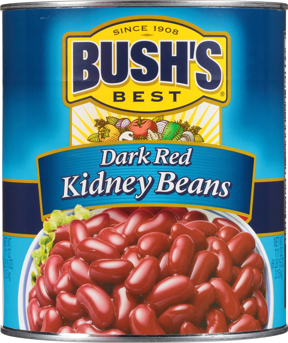 slide 3 of 8, Bush's Best Bush's Dark Red Kidney Beans 111 oz, 111 oz