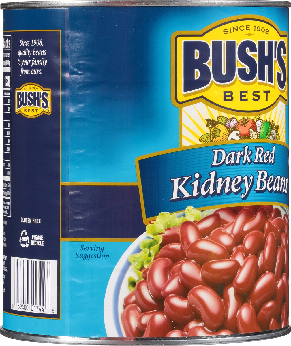 slide 2 of 8, Bush's Best Bush's Dark Red Kidney Beans 111 oz, 111 oz