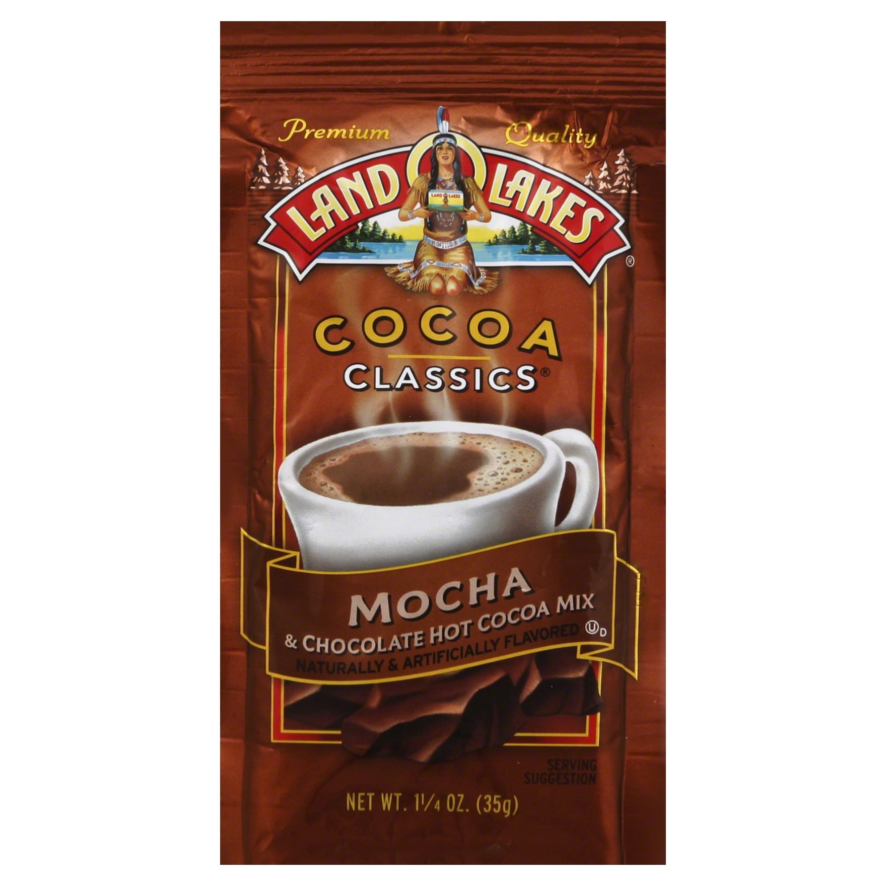 Land O'Lakes Cocoa Classics Mocha & Chocolate Hot Cocoa Mix 1.25 oz | Shipt