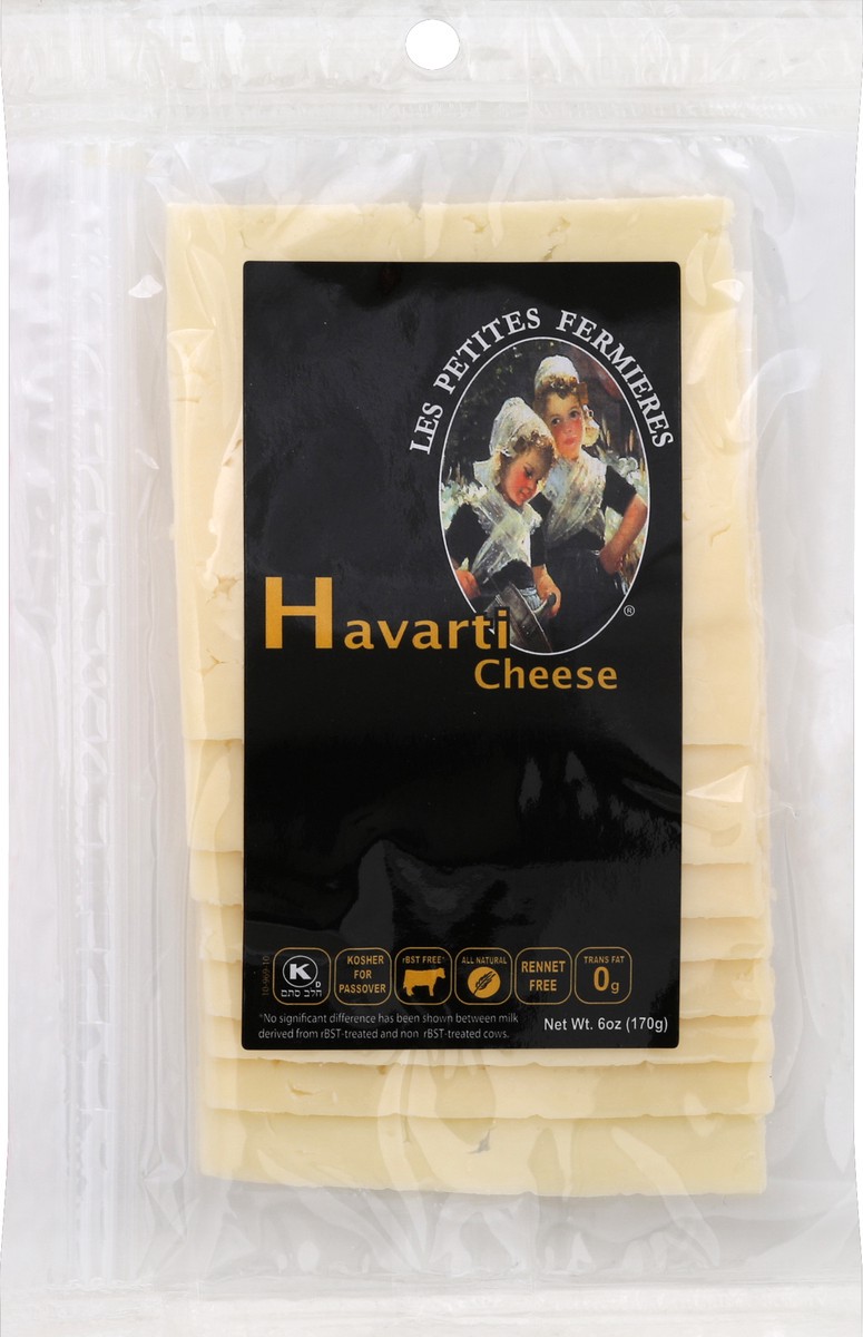 slide 3 of 3, Les Petites Fermieres Havarti Cheese, 6 oz