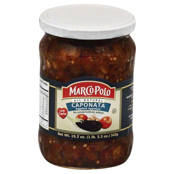 slide 1 of 1, Marco Polo All Natural Caponata Eggplant Appetizer, 19.3 oz