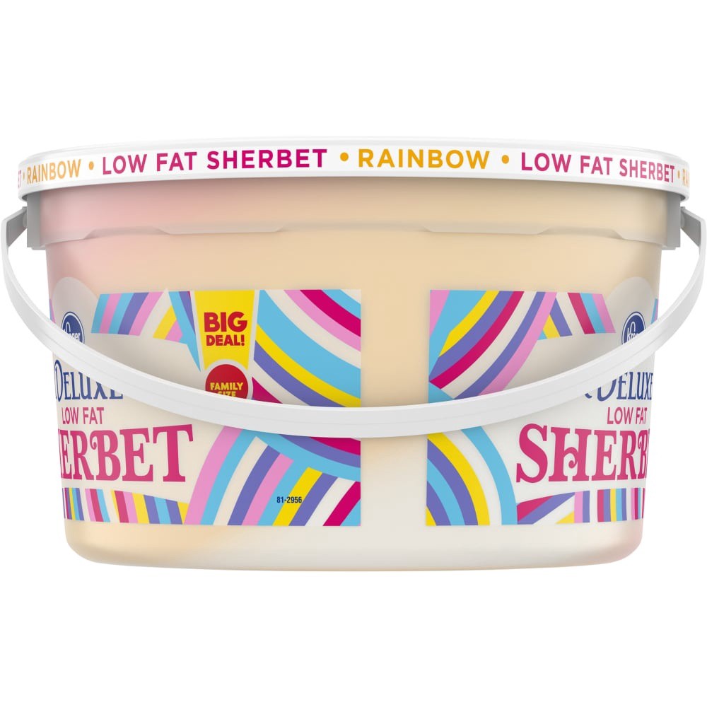 slide 2 of 5, Kroger Party Pail Rainbow Sherbet, 1 gal