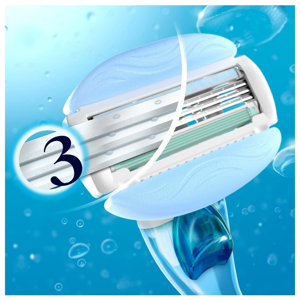 slide 7 of 8, Venus Comfortglide Razor Vanilla, 2 ct