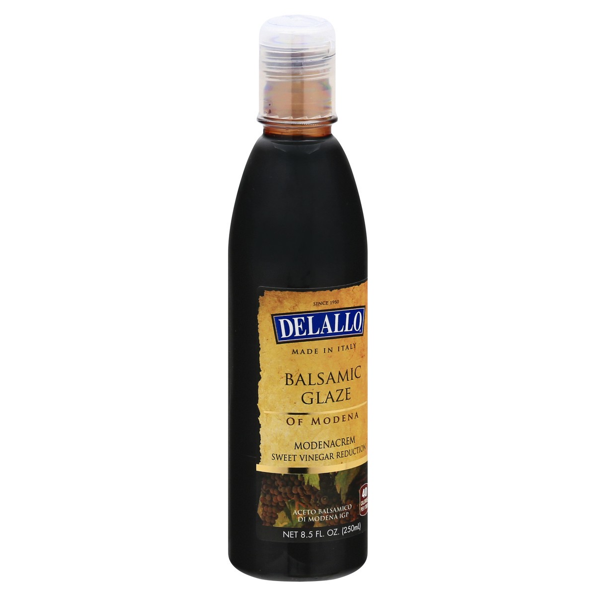 slide 4 of 10, Delallo Modenacrem Balsamic Glaze, 8.5 oz