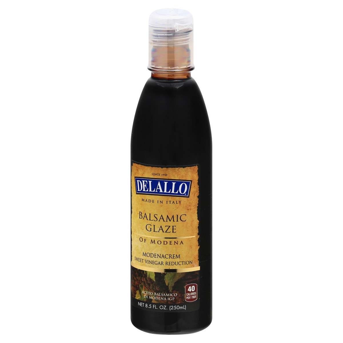 slide 9 of 10, Delallo Modenacrem Balsamic Glaze, 8.5 oz