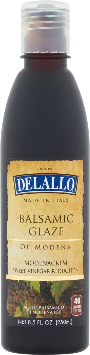 slide 1 of 10, Delallo Modenacrem Balsamic Glaze, 8.5 oz