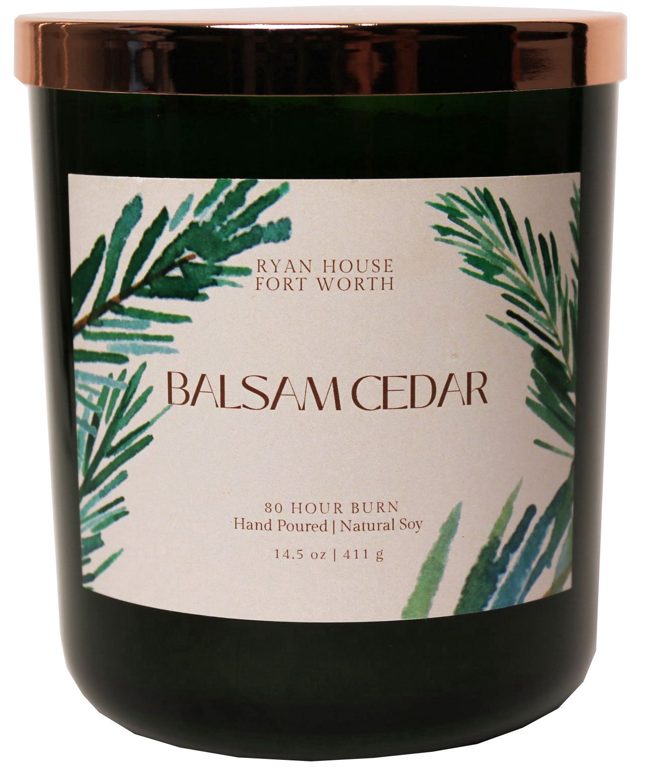 slide 1 of 1, Ryan House Balsam Cedar Soy Candle, 14.5 oz