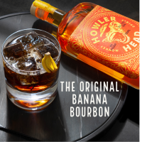 slide 2 of 10, Howler Head Kentucky Straight Bourbon Whiskey with Natural Banana Flavor 750 ml, 750 ml