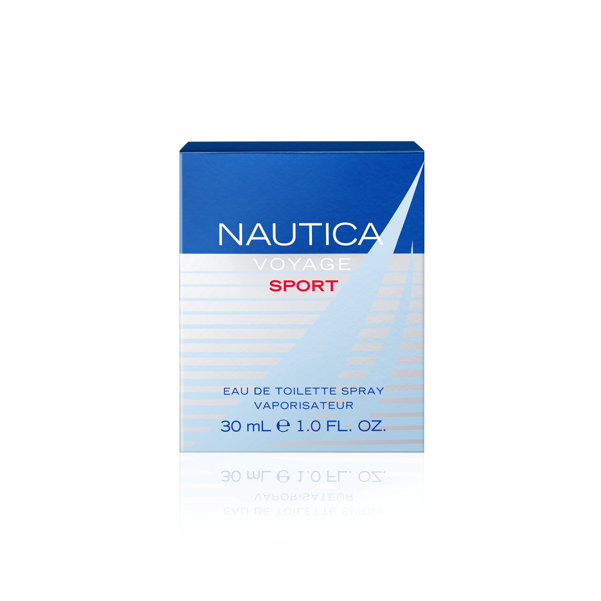 slide 1 of 1, COTY NAUTICA FRAGRANCES Nautica Voyage Sport Eau de Toilette Spray, Vegan Formula, Eau de Toilette, Sophisticated Fresh Woody Blend, 1.0oz., 30 ml