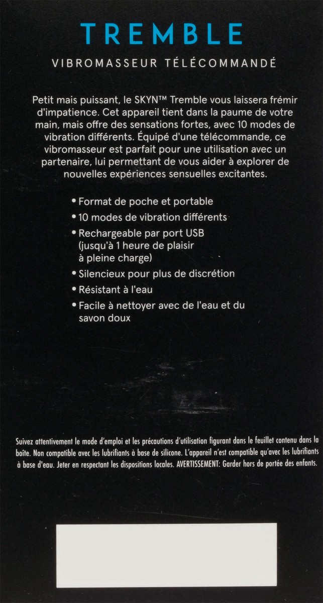 slide 3 of 12, SKYN Tremble Remote Controlled Massager 1 ea, 1 ct