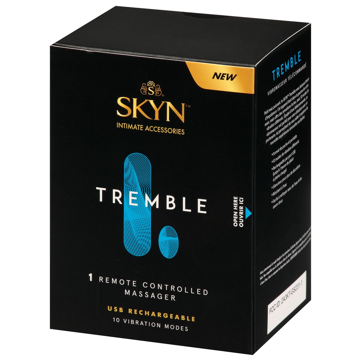 slide 5 of 12, SKYN Tremble Remote Controlled Massager 1 ea, 1 ct